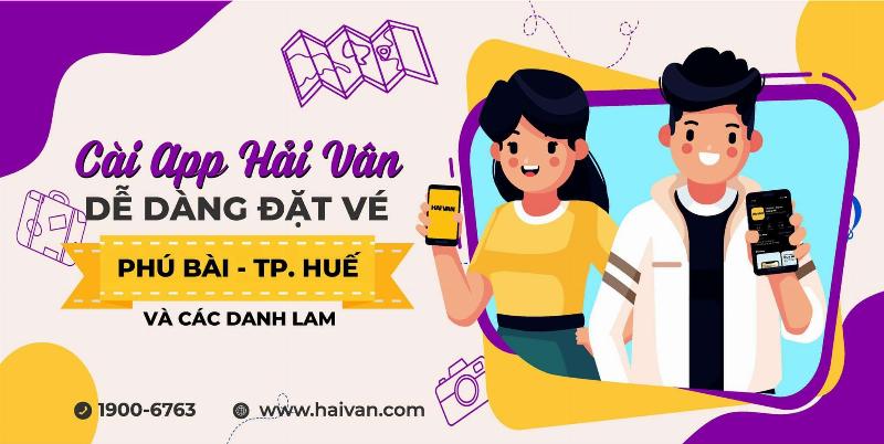 Đặt xe đưa đón sân bay Huế dễ dàng qua ứng dụng di động